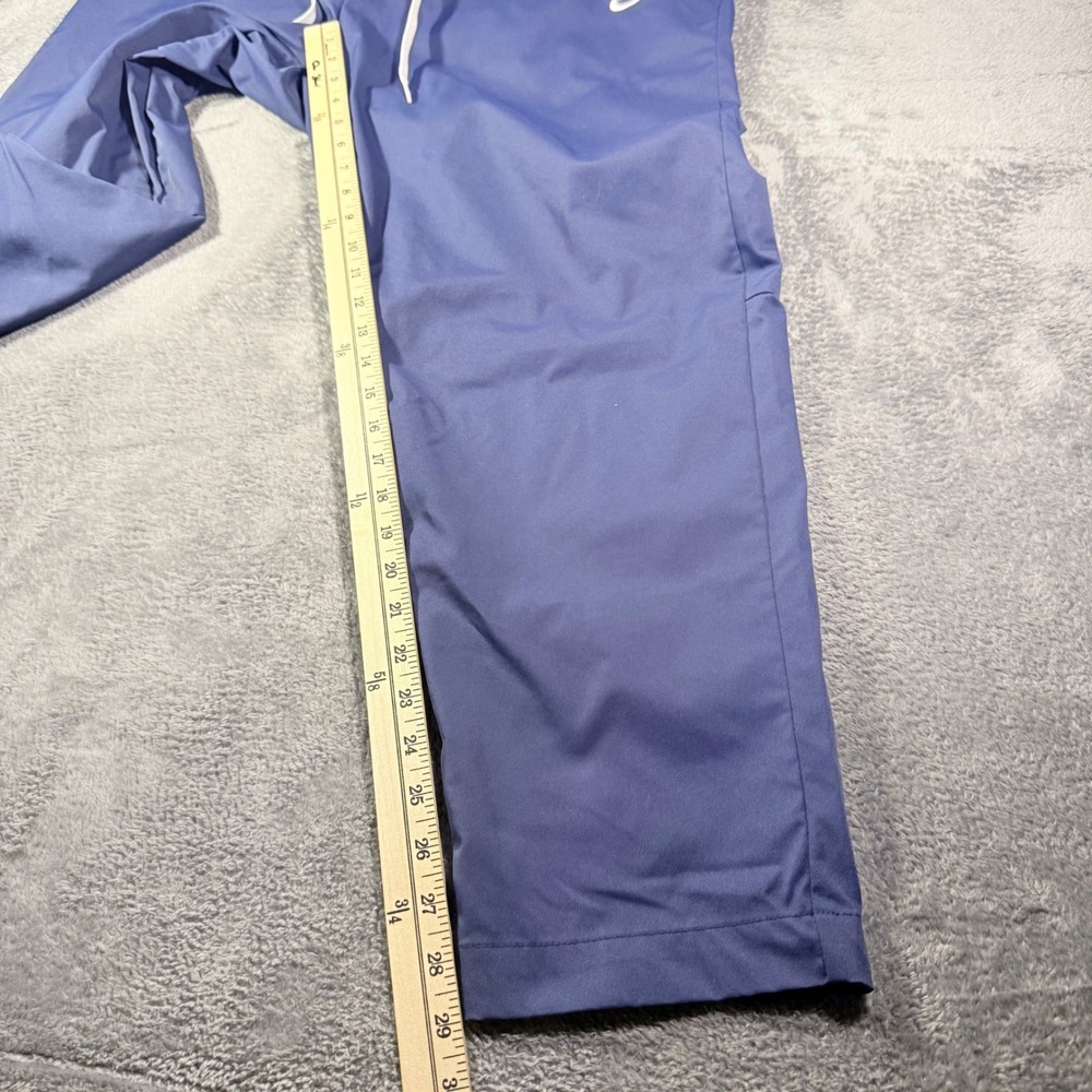 Nike Mens Sportswear Woven Pants Blue Drawstring Joggers XXL Futura Logo - Picture 4 of 7